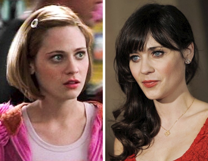 Zooey Deschanel je plavuša, ali osjeća se bolje kao brineta.