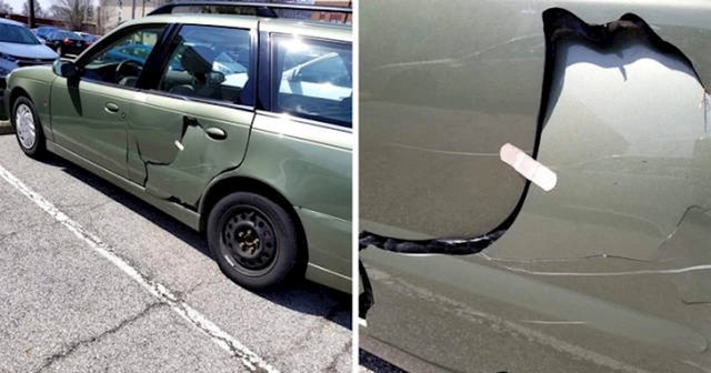 Kako popraviti auto pomoću flastera