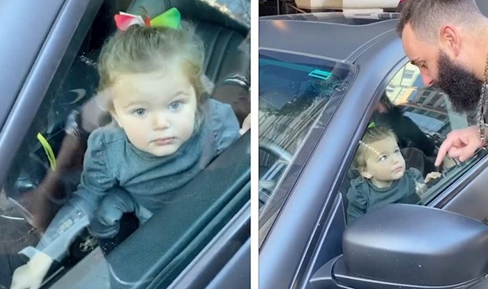 VIDEO Pogledajte što se dogodilo kad je klinkica ostala zaključana u tatinom skupom Maseratiju