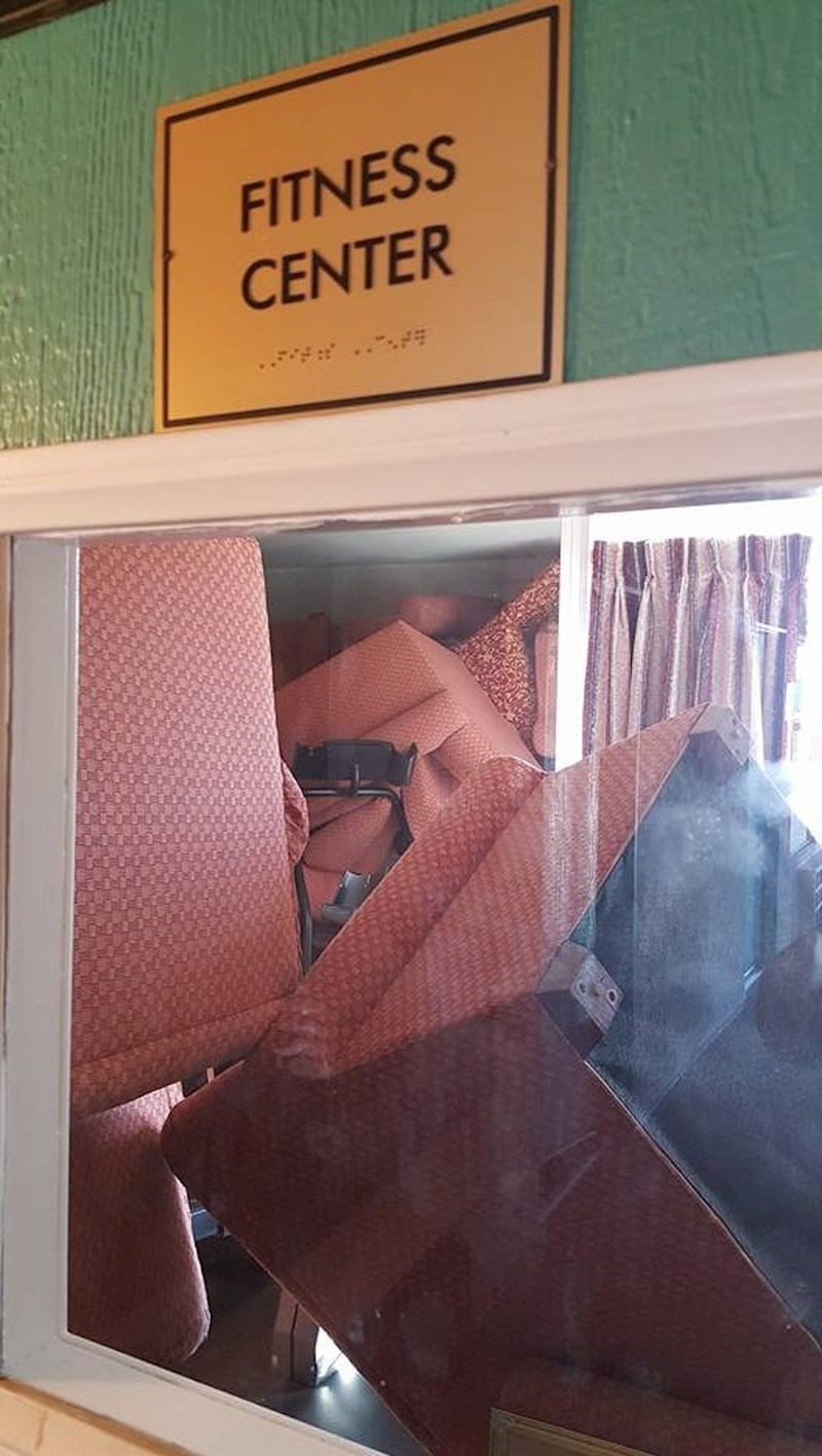 "Bili smo razočarani kad smo vidjeli kako izgleda hotelska teretana."