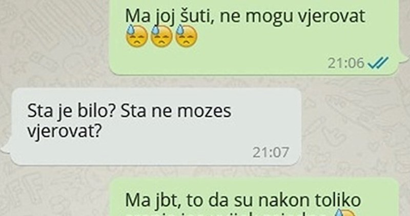 Mislila je da joj piše o ljubavnim problemima, a onda je počela plakati od smijeha