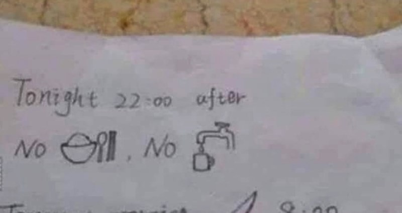 Medicinska sestra nije znala engleski pa je mladiću crtežima pokušala dati upute prije operacije