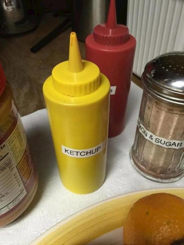 Jesu li sigurni da je ovo ketchup?