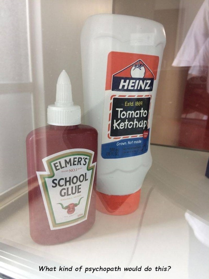 Ljepilo koje izgleda kao ketchup