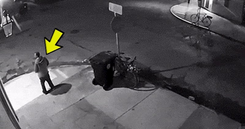 Lopov je dao sve od sebe da ukrade bicikl, kamera je snimila nevjerojatnu scenu