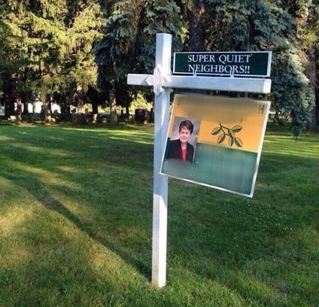 Ovi susjedi su sigurno jako mirni...