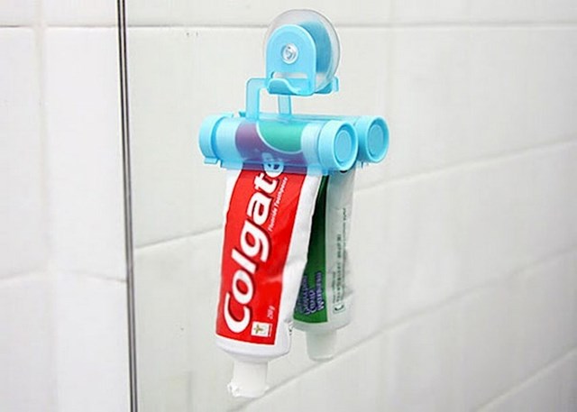 S ovim pomagalom istiskivanje paste za zube nije više problem.