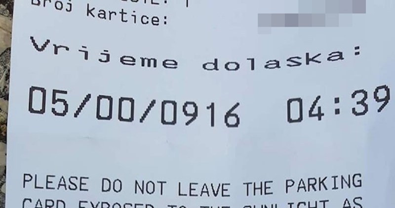 Vidite li vi problem na ovom listiću za parking? Ljude je naljutila zbunjujuća i besmislena poruka