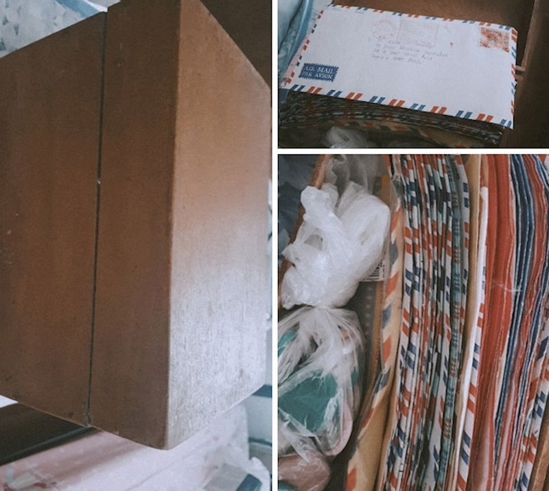 Dok je sa sestrom čistila po kući, našla je pisma koja su njihovi roditelji razmjenjivali dok mobiteli još nisu postojali. :)