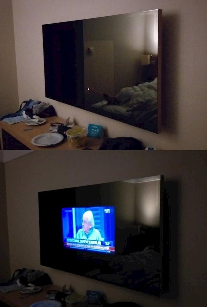 "Izdvojio sam dodatan novac kako bih uzeo sobu s većim televizorom. Evo što sam dobio. Ovako nešto još nikad nisam vidio."