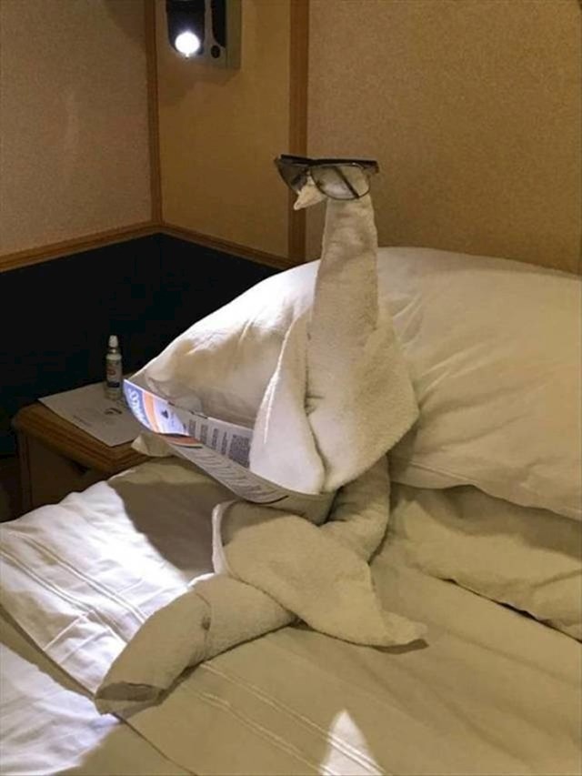 I sobarice u hotelima mogu biti kreativne.
