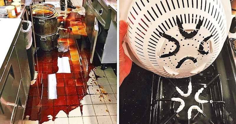 18 smotanih ljudi koji bi trebali odustati od pripreme hrane i ulaska u kuhinju