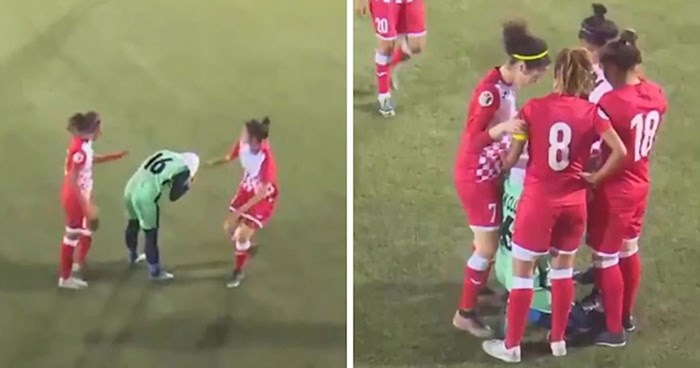 Nogometašici iz Jordana je hidžab počeo padati s glave, reakcija igračica protivničke ekipe zadivila je javnost