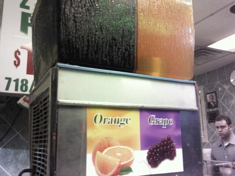 Netko će biti razočaran kad dobije krivi sok...