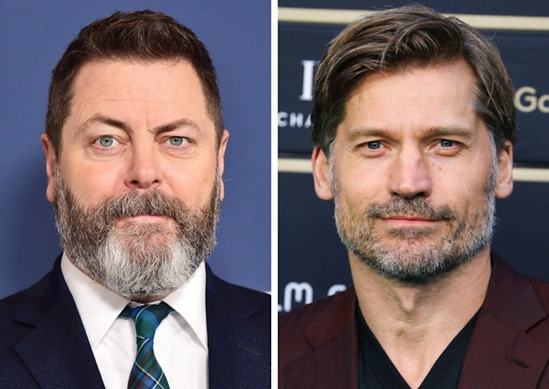 Nick Offerman & Nikolaj Coster-Waldau — 49 godina