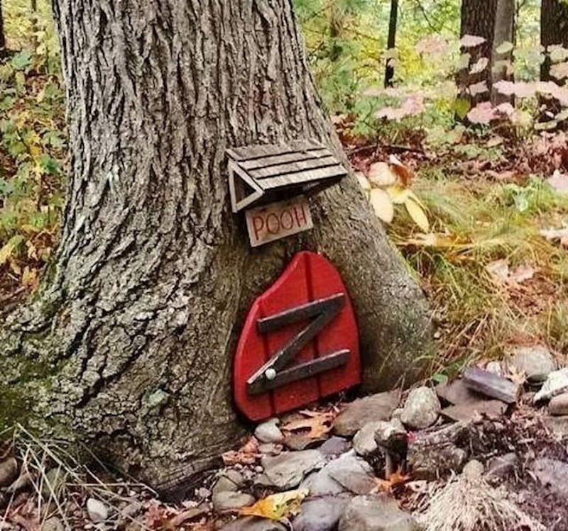 "Ovo sam našao u šumi dok sam se vozio na biciklu."