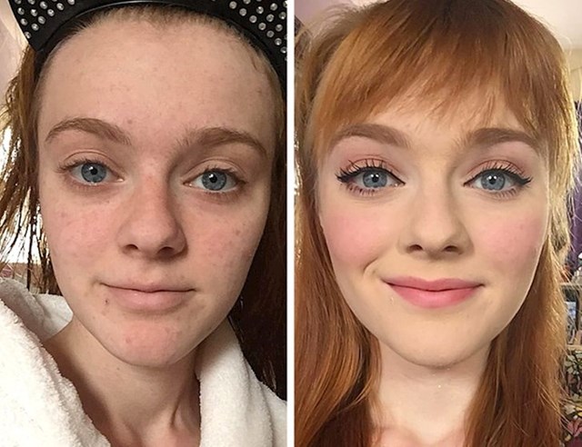 15 žena koje su pokazale da dobro šminkanje može dodatno uljepšati svaku osobu #6