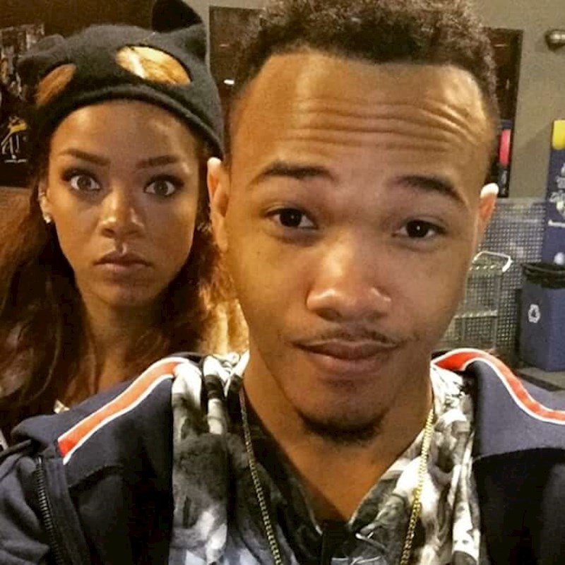 Rihanna (pravim imenom Robyn Rihanna Fenty) i brat Rajad Fenty