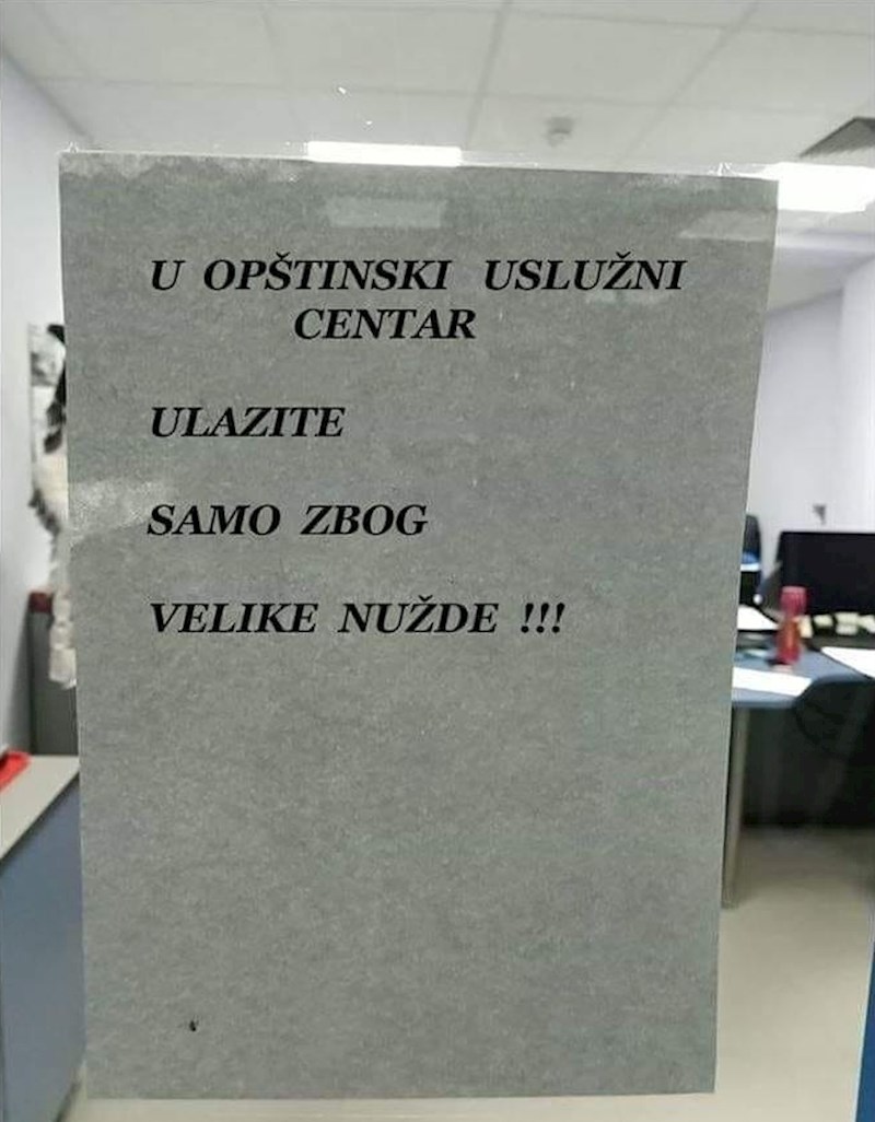 Evo što su napisali: