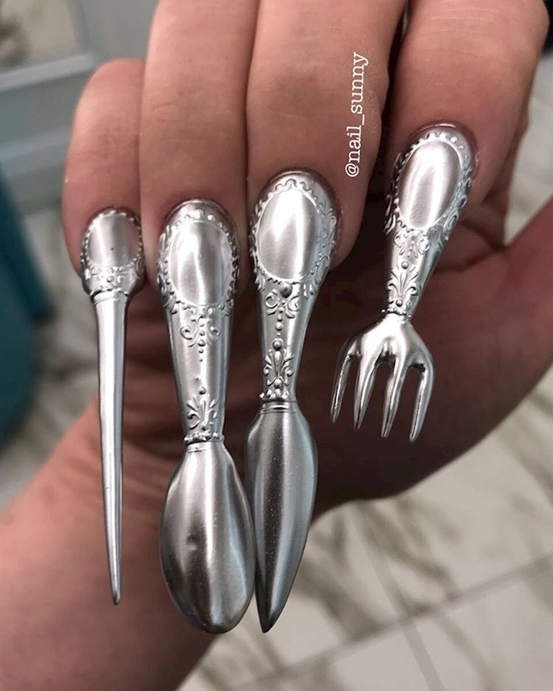 S ovim noktima možete čak i jesti.