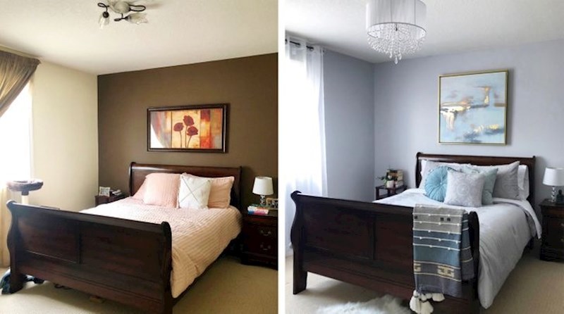 "Odlučila sam preurediti spavaću sobu. Koja vam je verzija bolja?"