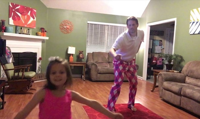 VIDEO Djevojčica je počela plesati, a onda joj se pridružio tata i osvojio internet