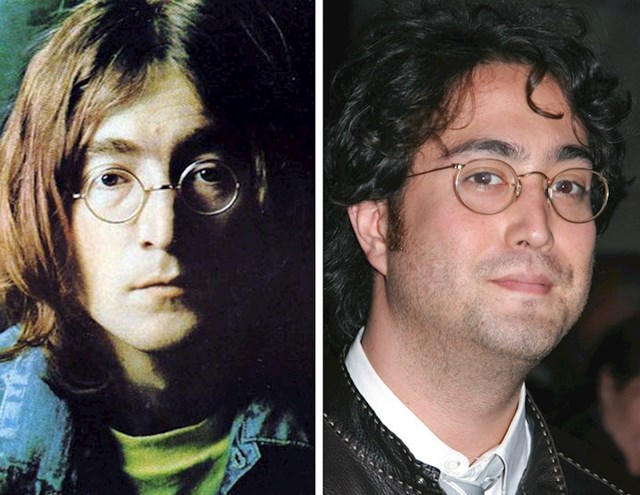 John Lennon i sin Sean kad su imali 30 godina