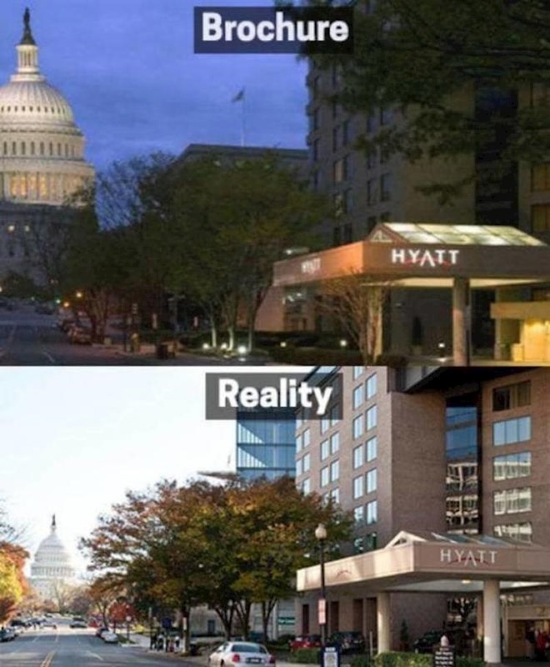 Na brošuri je izgledalo malo drugačije...