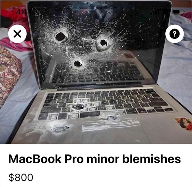 MacBook Pro s manjim nedostacima