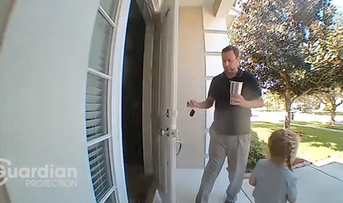 VIDEO Tata je s kćerkicom izlazio iz kuće, a onda mu je iskreno priznala nešto što ga je razočaralo