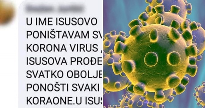 Ova žena je došla na Facebook kako bi uništila koronavirus