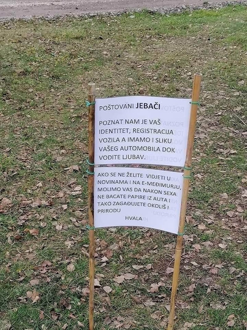 Upozorenje je započelo na simboličan način...