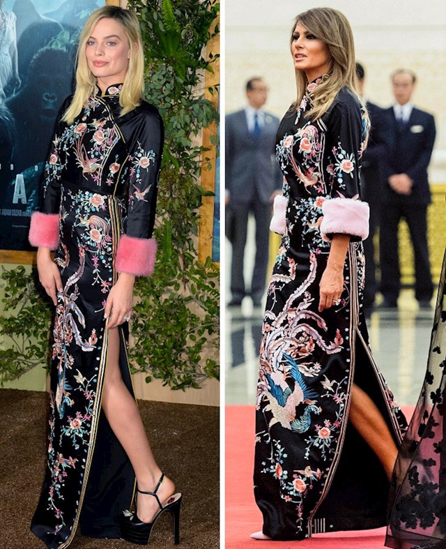 Margot Robbie / Melania Trump