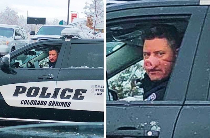 Nisu svi policajci svinje, nego samo ovaj lik. Pogledajte što je nabavio za Noć vještica.