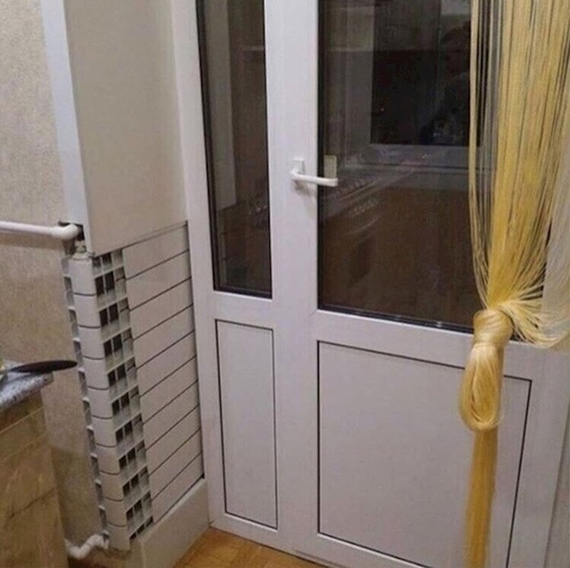 Pronašli su mjesto za radijator. Sve se može kad se hoće, zar ne?