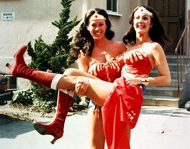 Lynda Carter & Jeannie Epper - Wonder Woman