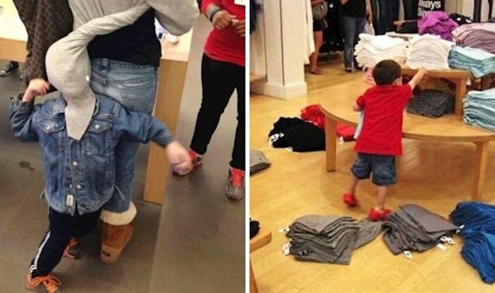 Ovi roditelji su na smiješan način saznali da njihova djeca mrze shopping, evo što su slikali