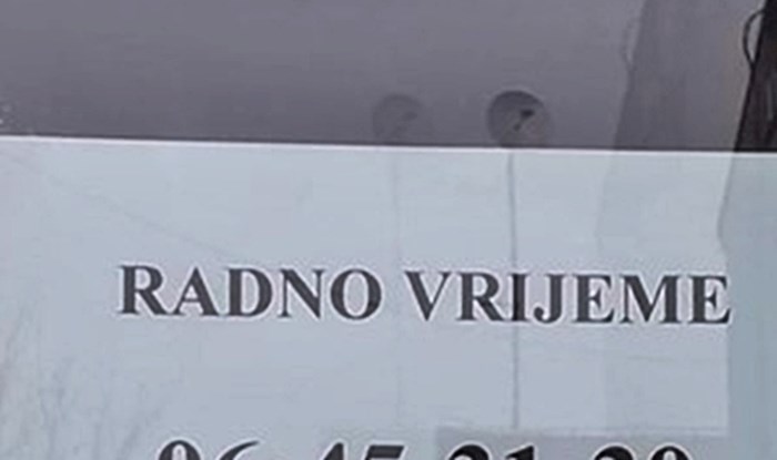 U ovom dućanu je na ulazu pisalo radno vrijeme koje je kupce totalno zbunilo