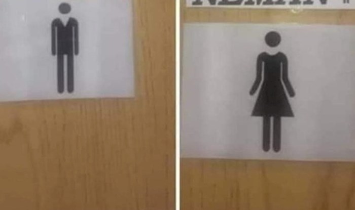 Gosti su se smijali kad su vidjeli što je pisalo na ulazu u ženski WC