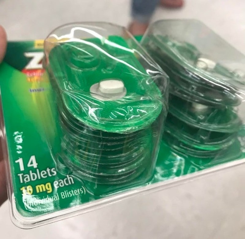 Svaka tabletica bila je u odvojenom pakiranju.