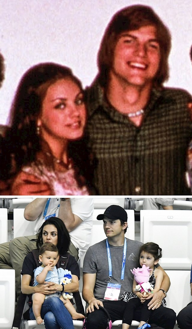 Ashton Kutcher i Mila Kunis (Lude sedamdesete)