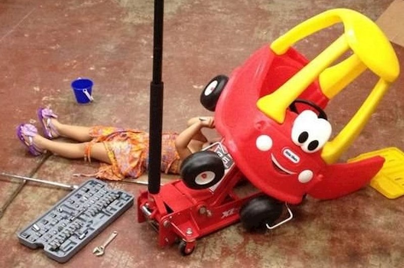 "Zamolio sam je da 'zamijeni ulje' na svom autiću..."