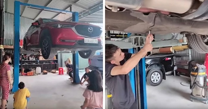 U automehaničarsku radionicu su došli s čudnim problemom, pogledajte što su našli ispod auta