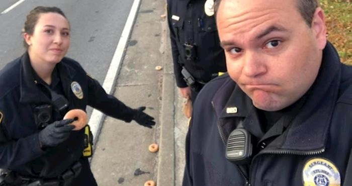 Policija je nasmijala društvene mreže smiješnim izvješćem o krafnama, a onda im je stiglo iznenađenje