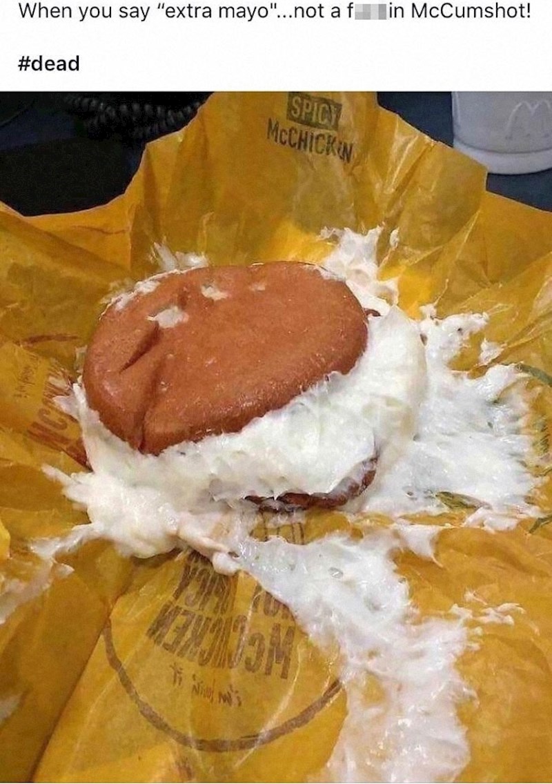 "Htjela sam puno majoneze u svom burgeru, ali ovo..."
