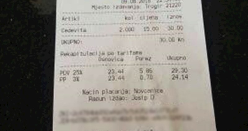 Turisti su bili uvjereni da su ostavili dovoljno novca, evo što je konobara dočekalo