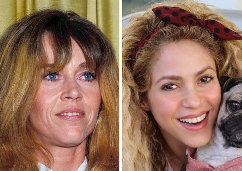 Jane Fonda & Shakira — 42 godine