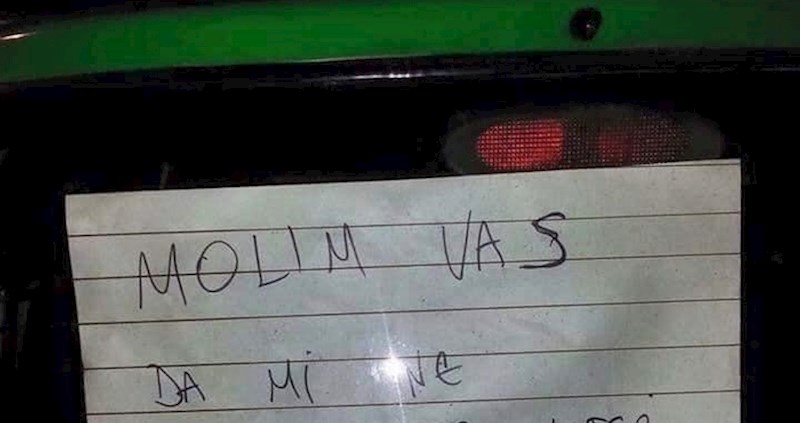 Lik nasmijao društvene mreže bizarnom porukom: Nisu mu radili žmigavci, evo što je napisao