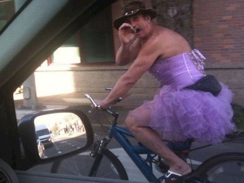 "Ovo je najčudniji prizor koji sam ikad vidjela na cesti."