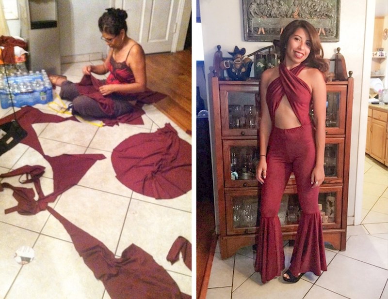 Ova mama je danima radila kostim za svoju kćer.